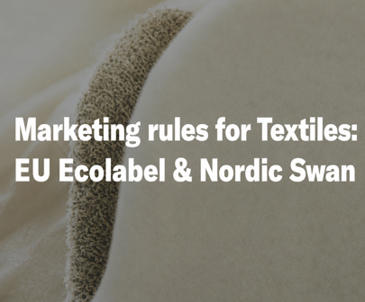Marketing rules for textiles